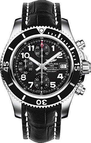 breitling rounded raised bubble face wide leather|breitling superocean 42.